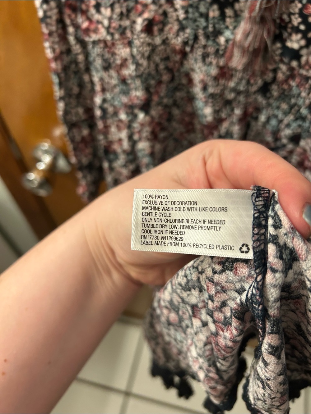 NWT Knox Rose Floral Tunic Dress - Picture 11 of 11